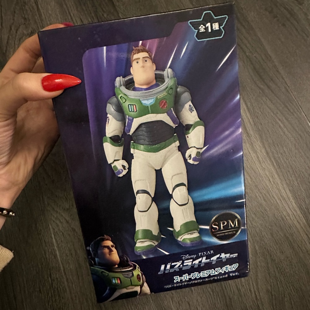 Disney Pixar Buzz Lightyear Premium Figure Alpha Suit SEGA SPM Authentic japan